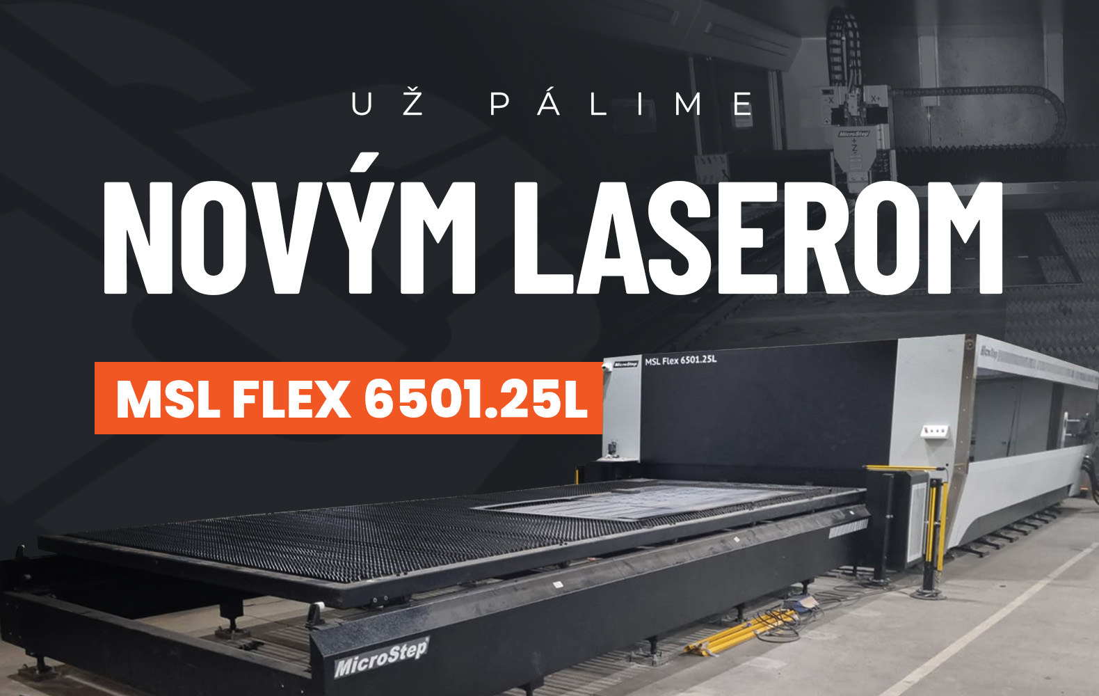 Už pálime novým laserom